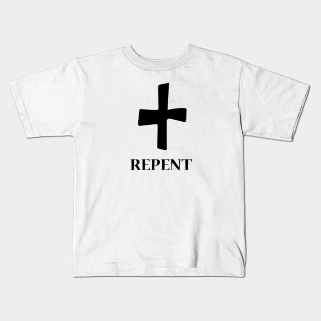 REPENT Kids T-Shirt by FlorenceFashionstyle